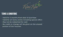 Load image into Gallery viewer, KimiKim Organics <br> Gift Certificate