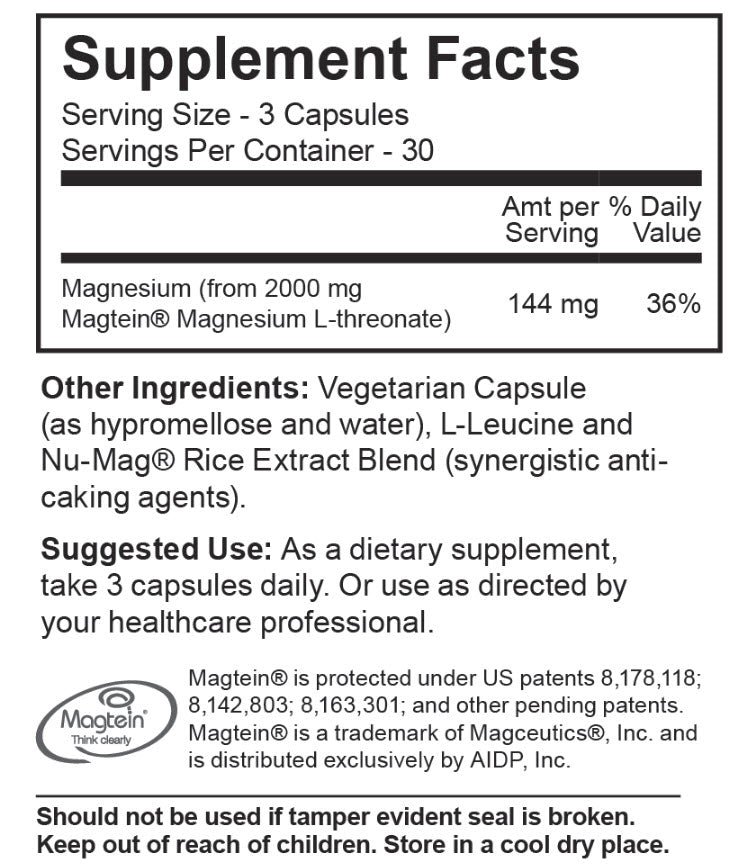 Jigsaw Health MagPure Brain Boost 90ct KimiKim Organics Singapore