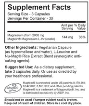 Load image into Gallery viewer, Jigsaw Health MagPure &lt;br&gt; Brain Boost 90ct
