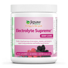 Load image into Gallery viewer, Jigsaw Health Electrolyte Supreme Berry-Licious Jar 60 servings